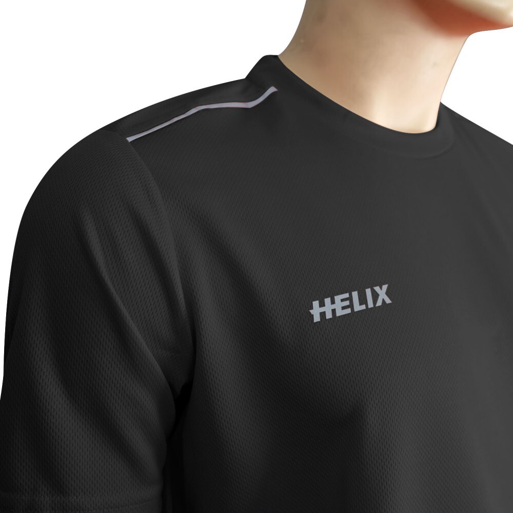 Helix Antrenman Tişörtü CTS Siyah Helix Antrenman Tişörtü CTS Siyah
