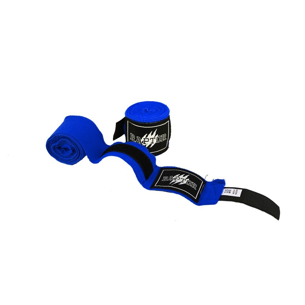 Raptor Boks Bandajı HWB-BL 3.5m Mavi