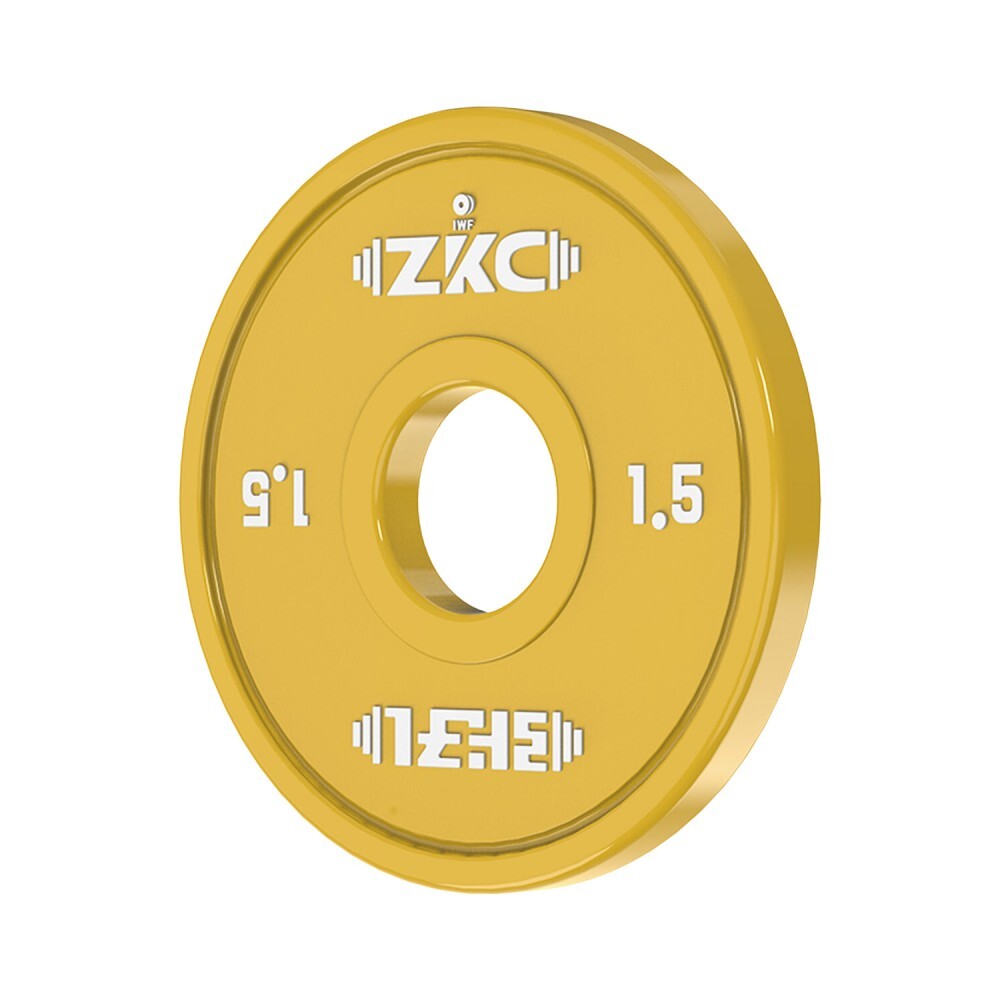 ZKC Antrenman Plakası ZKX-I 1.5kg IWF Onaylı ZKC Antrenman Plakası ZKX-I 1.5kg IWF Onaylı