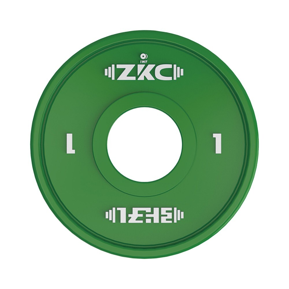 ZKC Antrenman Plakası ZKX-I 1kg IWF Onaylı ZKC Antrenman Plakası ZKX-I 1kg IWF Onaylı