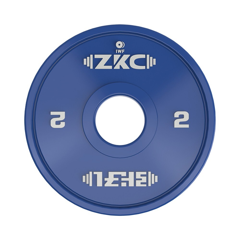 ZKC Antrenman Plakası ZKX-I 2kg IWF Onaylı ZKC Antrenman Plakası ZKX-I 2kg IWF Onaylı