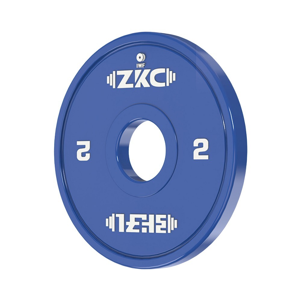 ZKC Antrenman Plakası ZKX-I 2kg IWF Onaylı ZKC Antrenman Plakası ZKX-I 2kg IWF Onaylı
